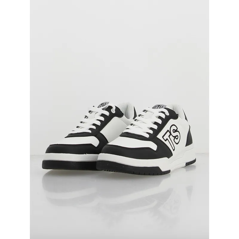 Basket initiale ts noir et blanc - Teddy Smith | wimod