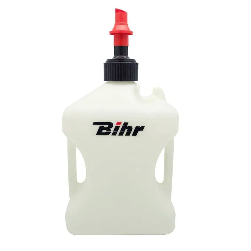 Bidon d essence BIHR homologué TÜV blanc 10 L