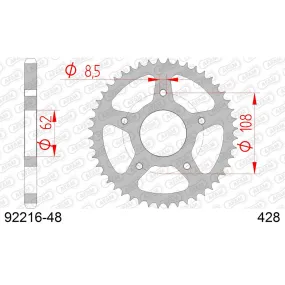 Couronne Acier AFAM 92216