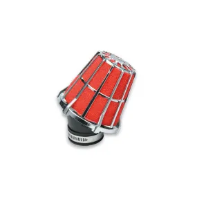 Filtre à air MALOSSI E5 diamètre 38 Mikuni Chrome