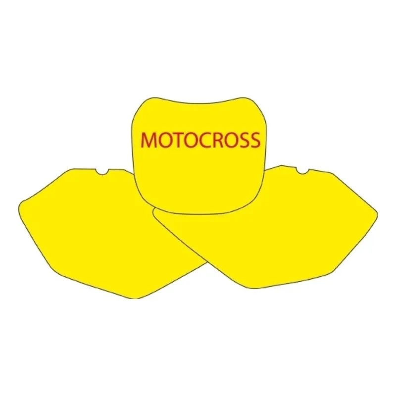 Fonds de plaque BLACKBIRD bleu Yamaha YZ85 - piecemotoquad