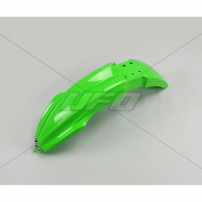 Garde-boue avant UFO vert Kawasaki KX85:78006842 - piecemotoquad