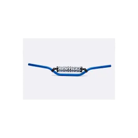 Guidon RENTHAL CLASSIC Ø 22.2 mm cross/enduro moyen T5 Bleu