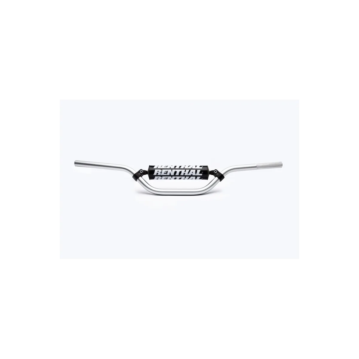 Guidon RENTHAL CLASSIC Ø22.2 mm pit bikes 100cc et + Argent