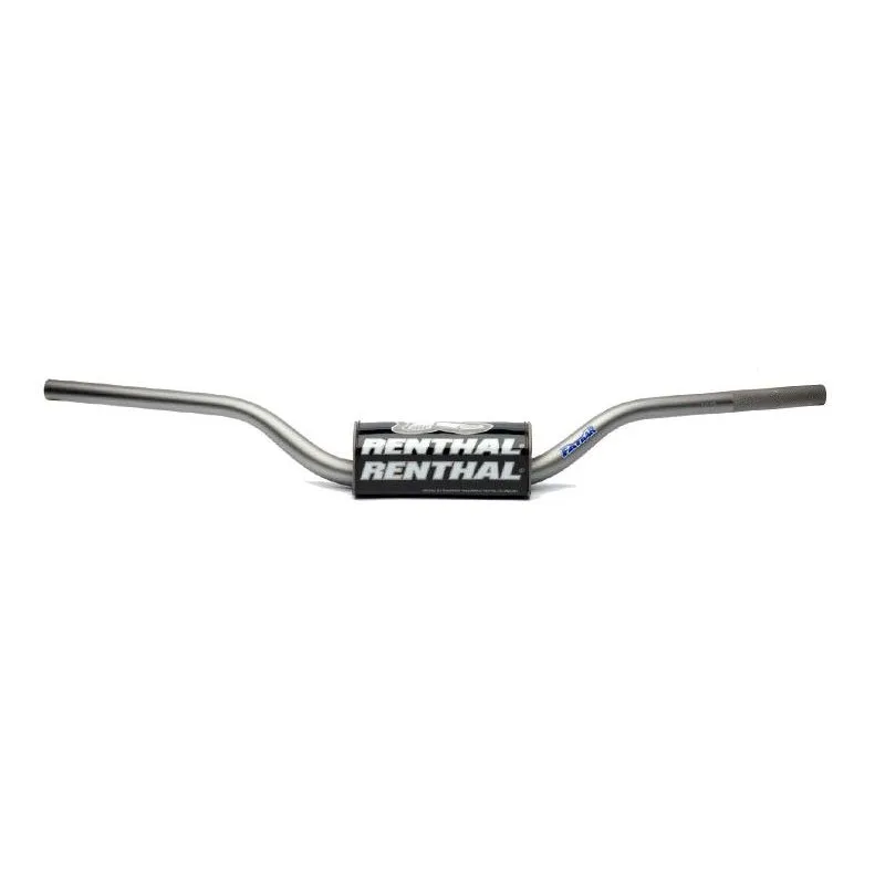 Guidon Ø28,6mm sans barre RENTHAL Fatbar Enduro titane/ mousse noire
