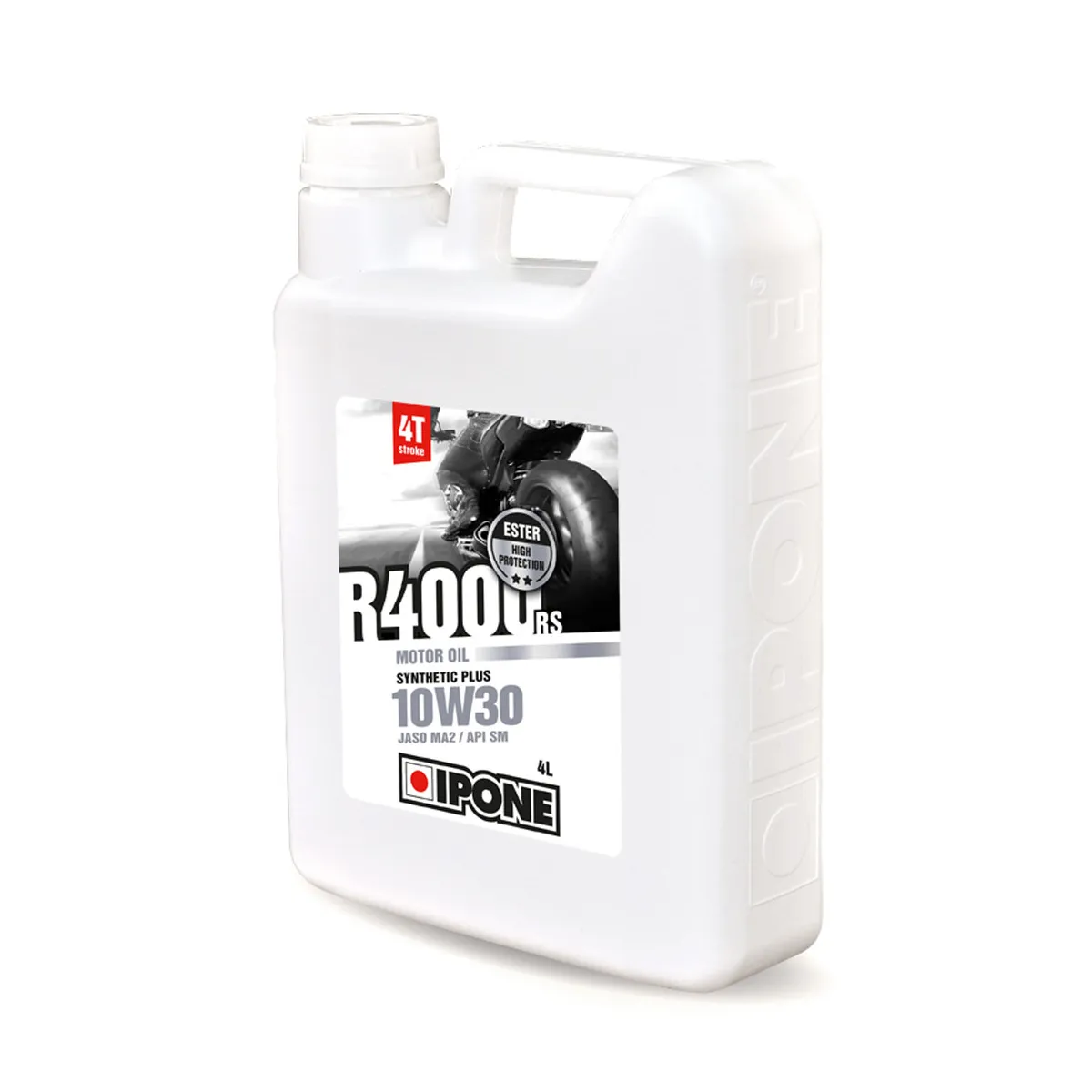 Huile moteur 4T IPONE 10W30 R4000 RS 4 Litres