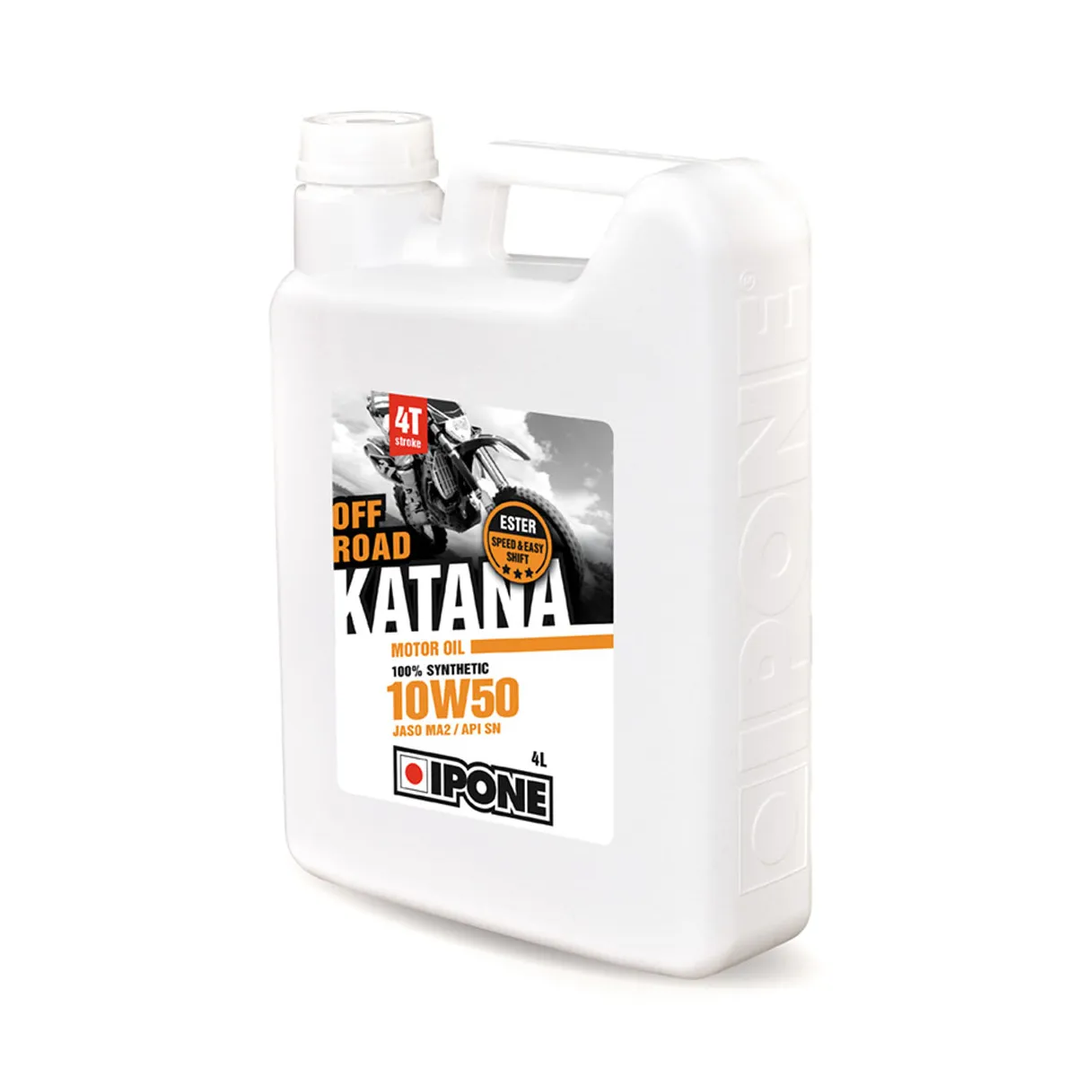 Huile moteur 4T IPONE 10W50 Katana Off Road 4 Litres