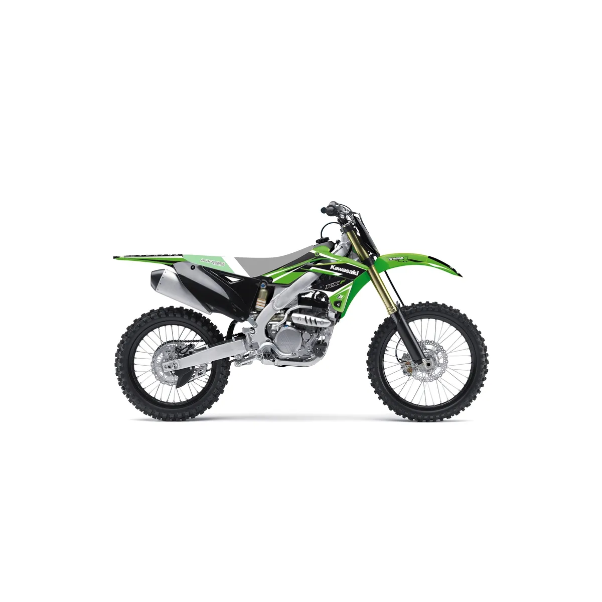 Kit déco BLACKBIRD Dream Graphic 4 Kawasaki 250 KXF 2013-2016