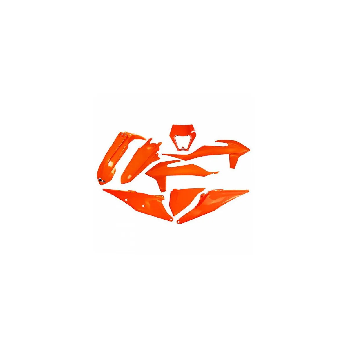 Kit plastiques - Orange Fluo - UFO KTM EXC EXCF 2020