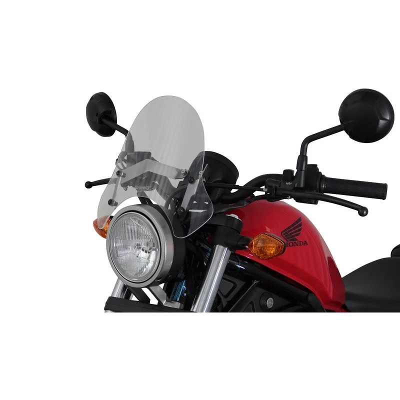 MRA Sport Screen NSP, CMX 500 REBEL, 17-19, Smoke grey - piecemotoquad