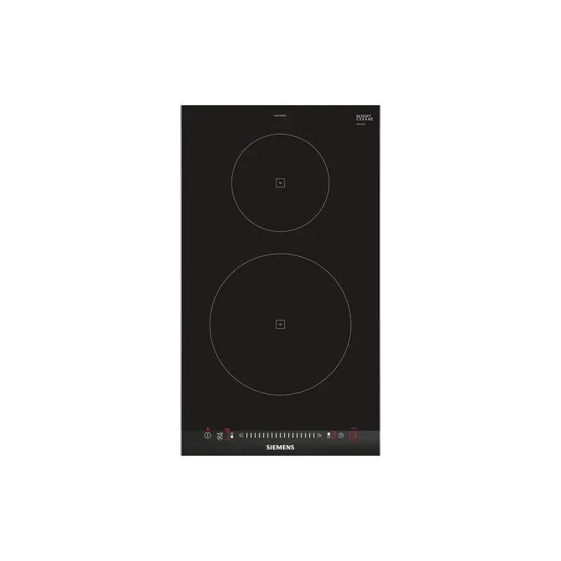 PLAQUE DOMINO SIEMENS 2 FOYERS INDUCTION 3700W NOIRE