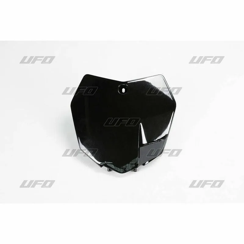 Plaque numéro frontale UFO noir KTM - piecemotoquad