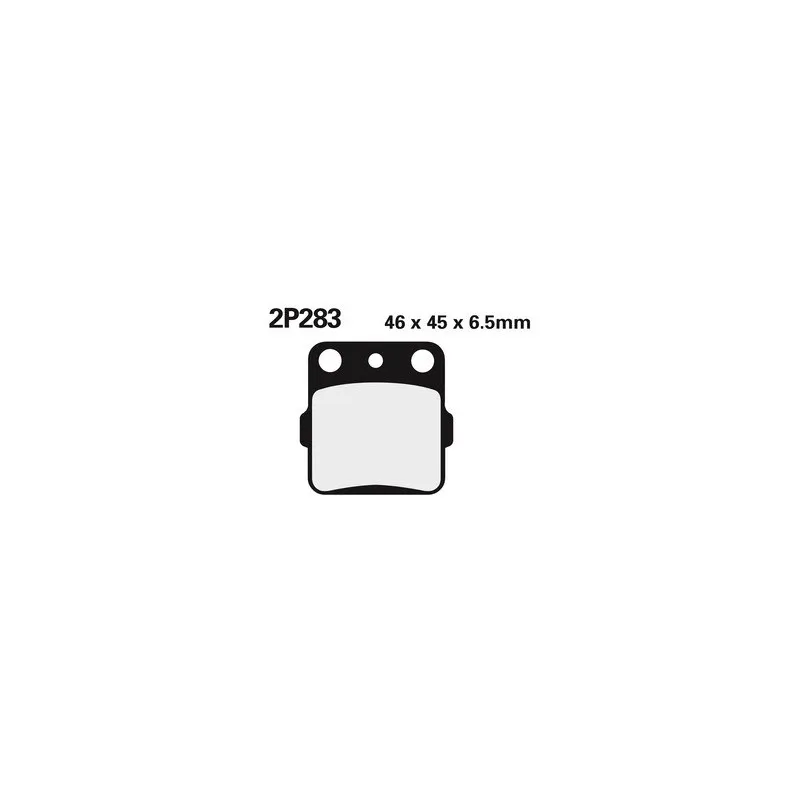 Plaquettes de frein NISSIN 2P-283ST métal fritté