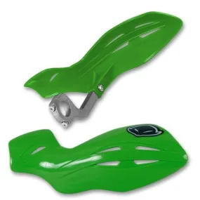 Protège-mains UFO Gravity vert - piecemotoquad
