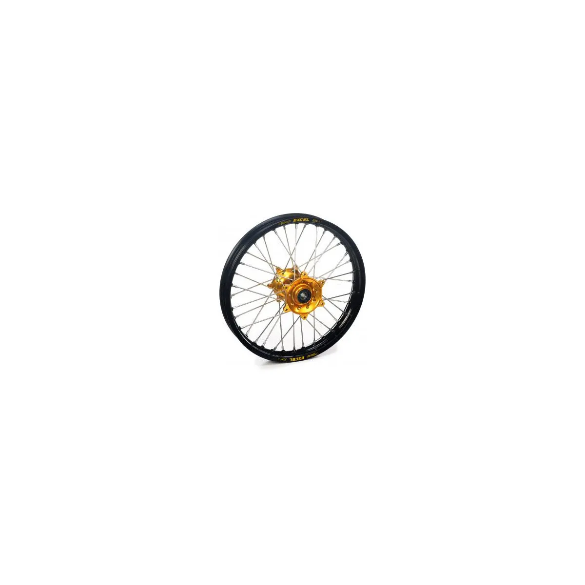 Roue arrière complète HAAN WHEELS (12x1,60) KAWASAKI jante noire, moyeu