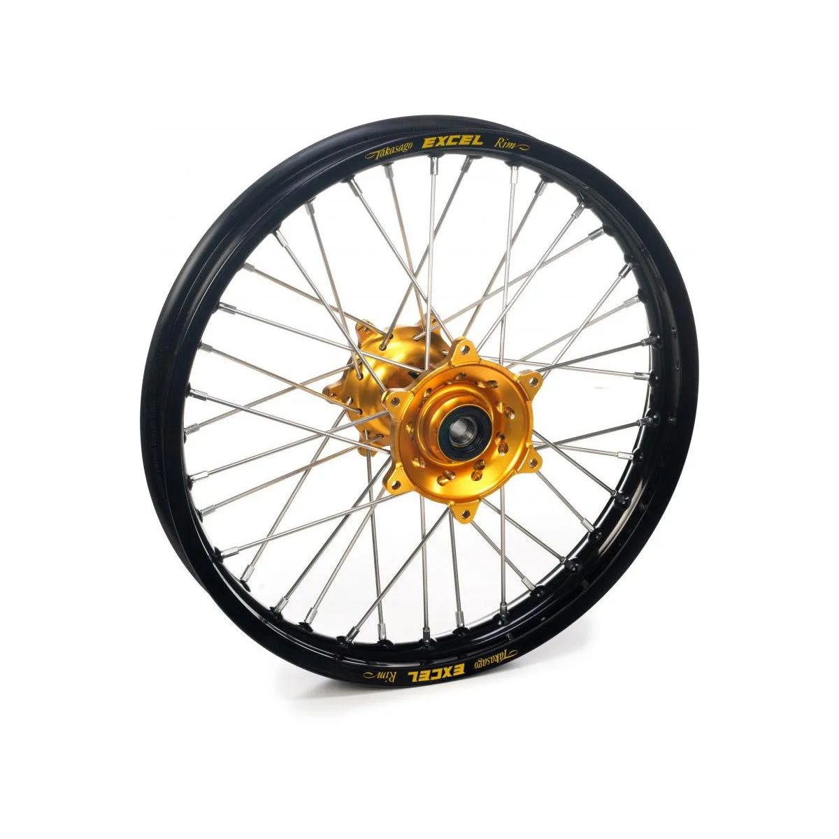 Roue arrière complète HAAN WHEELS (19x2,15) KTM, jante noire, moyeu