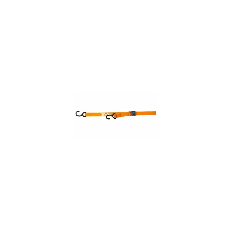 Sangles à boucles BIHR orange 185x25