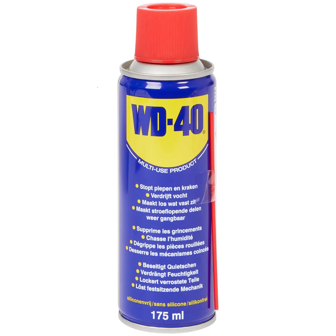 Spray multifonction WD-40 - 175 ml - Formule 5 en 1 pour un entretien polyvalent