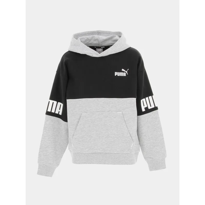 Sweat evry hoody bleu ciel garçon - Teddy Smith | wimod